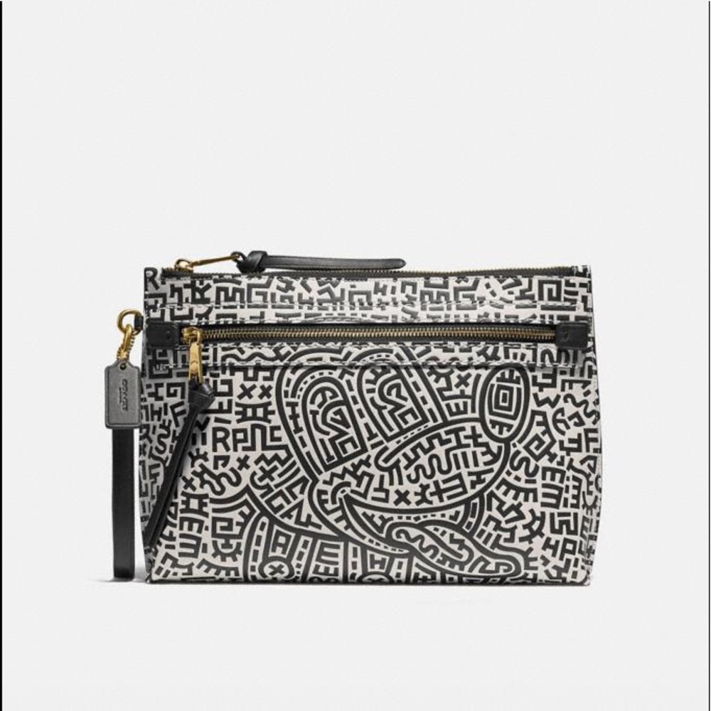 DISNEY MICKEY MOUSE X KEITH HARING ACADEMY POUCH